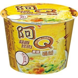 統一 阿Q桶麵 蒜香珍肉(三杯裝)
