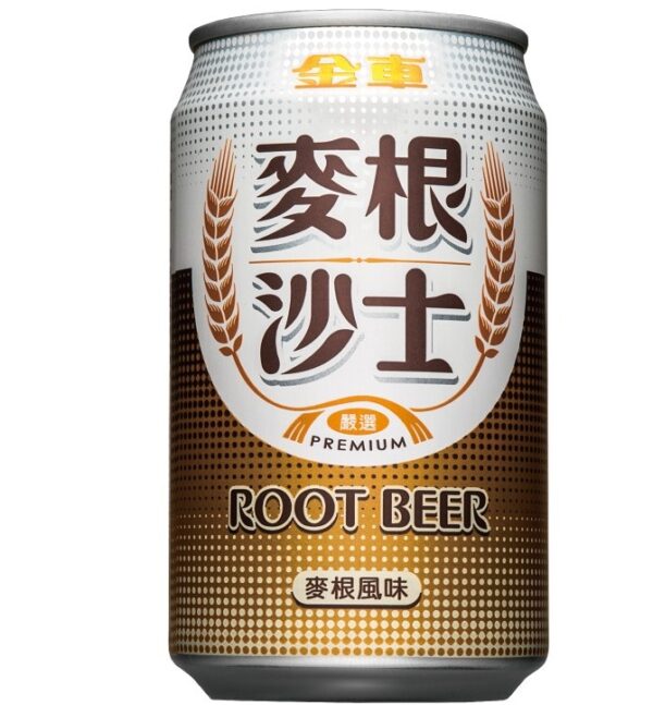 金車 麥根沙士 330ml