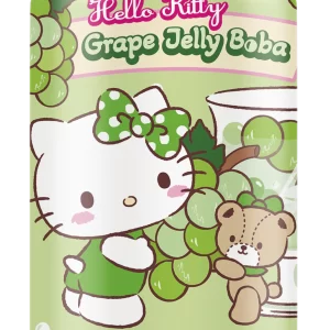 紅櫻花 Hello Kitty 爆珠飲料 310ml（葡萄）