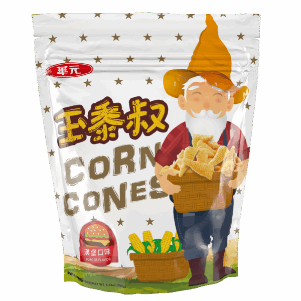 華元 玉黍叔 180g（漢堡口味）