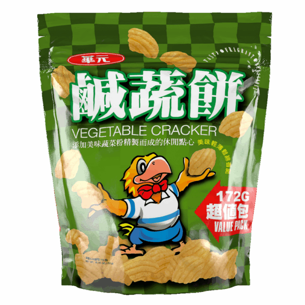 華元 鹹蔬餅 172g