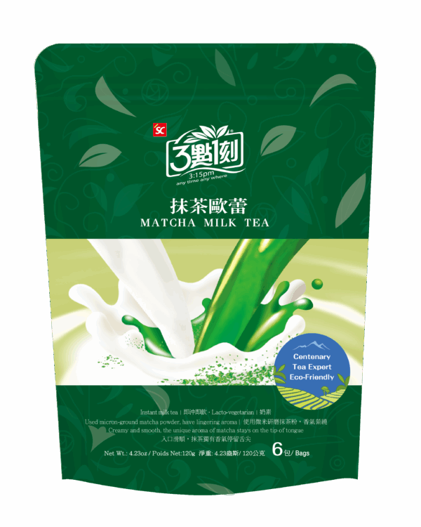 3點1刻 抹茶歐蕾 120g