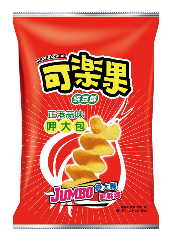 聯華 可樂果 ”大“ 豌豆酥 正港蒜味