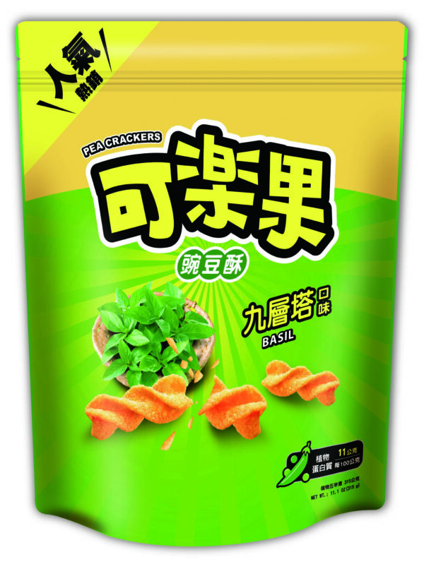 聯華 可樂果 九層塔口味 豌豆酥 （重量包）