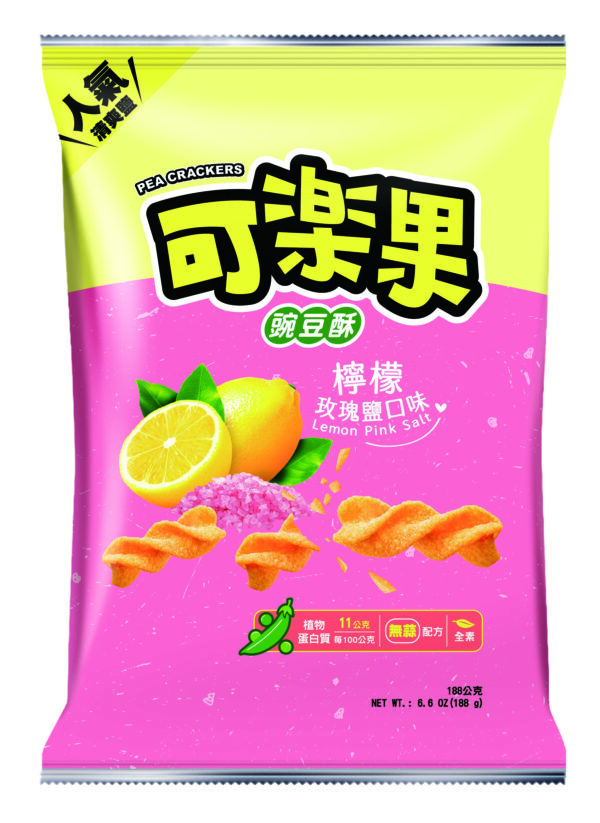 聯華 可樂果 檸檬玫瑰口味 豌豆酥 （超值分享包）